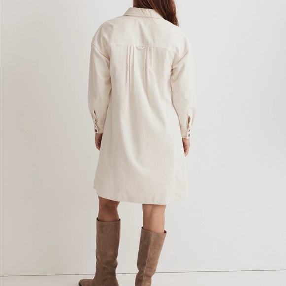 MADEWELL Mini Shirtdress. - Picture 3 of 11